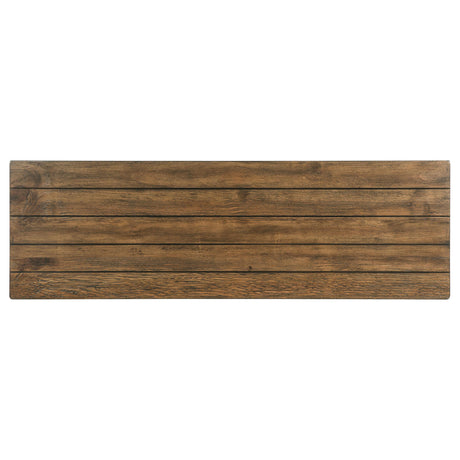 Coaster Furniture Payne 710549 Wood Entryway Sofa Console Table - Distressed Brown IMAGE 4