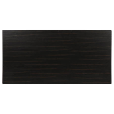  Coaster Furniture Payne 710568 Wood Coffee Table with Shelf - Distressed Java IMAGE 4