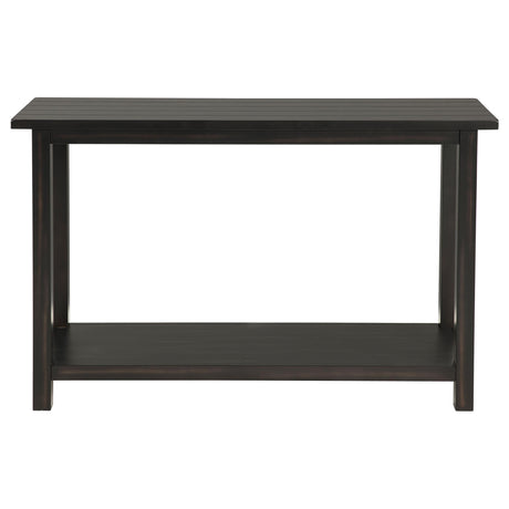  Coaster Furniture Payne 710569 Wood Entryway Sofa Console Table - Java IMAGE 2