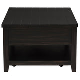  Coaster Furniture Concord 710578 2-Drawer Rectangular Coffee Table - Distressed Java IMAGE 5