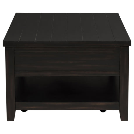  Coaster Furniture Concord 710578 2-Drawer Rectangular Coffee Table - Distressed Java IMAGE 5
