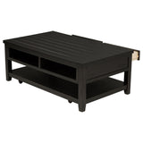  Coaster Furniture Concord 710578 2-Drawer Rectangular Coffee Table - Distressed Java IMAGE 6