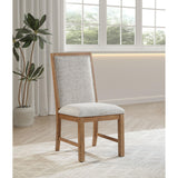  Coaster Furniture Bruner 109102 Upholstered Side Chair - Natural Brown IMAGE 2