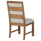 Coaster Furniture Bruner 109102 Upholstered Side Chair - Natural Brown IMAGE 8