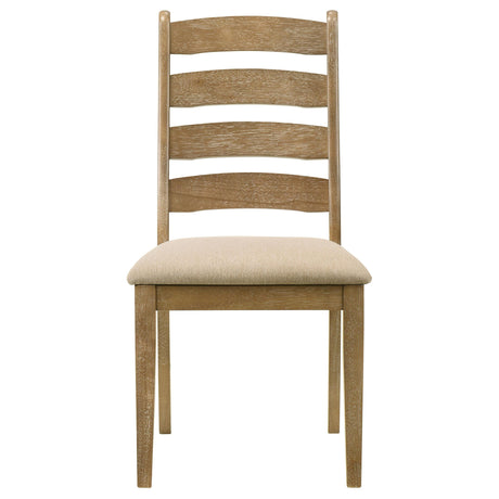  Coaster Furniture Danvers 109152 Wood Dining Side Chair - Brown Oak IMAGE 3