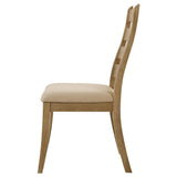  Coaster Furniture Danvers 109152 Wood Dining Side Chair - Brown Oak IMAGE 5