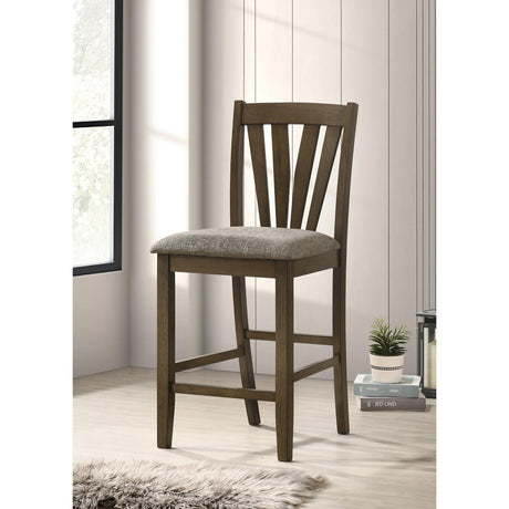  Coaster Furniture Canfield 109179 Counter Height Dining Side Chair - Brown IMAGE 2
