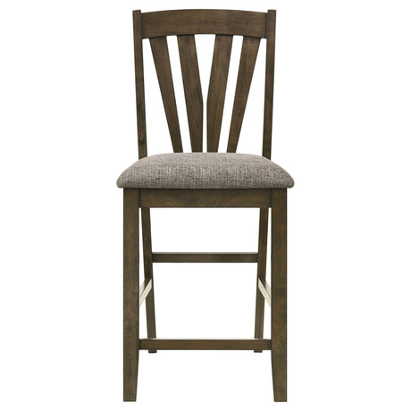  Coaster Furniture Canfield 109179 Counter Height Dining Side Chair - Brown IMAGE 3
