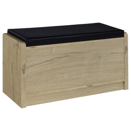  Coaster Furniture Arrington 910322 Storage Bench - White Oak IMAGE 6