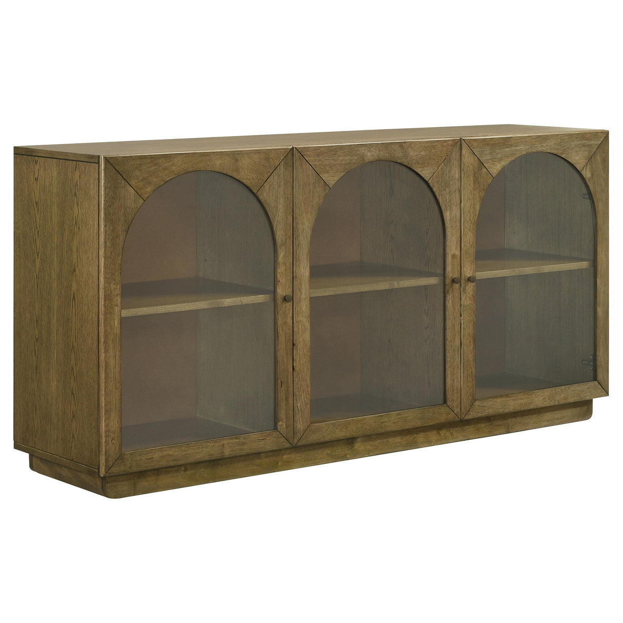  Coaster Furniture Castlewood 109355 71-inch Dining Sideboard Buffet Server - Brown Oak IMAGE 1