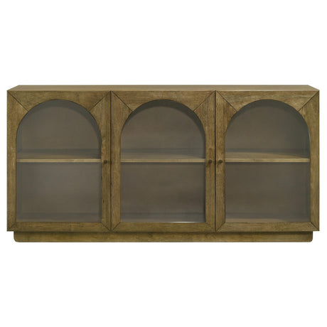  Coaster Furniture Castlewood 109355 71-inch Dining Sideboard Buffet Server - Brown Oak IMAGE 3