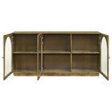  Coaster Furniture Castlewood 109355 71-inch Dining Sideboard Buffet Server - Brown Oak IMAGE 4