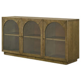  Coaster Furniture Castlewood 109355 71-inch Dining Sideboard Buffet Server - Brown Oak IMAGE 5