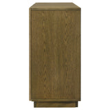  Coaster Furniture Castlewood 109355 71-inch Dining Sideboard Buffet Server - Brown Oak IMAGE 6