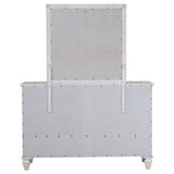  Coaster Furniture Sandy Beach 201303M 11-Drawer Dresser with Mirror - Cream White IMAGE 7