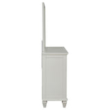  Coaster Furniture Sandy Beach 201303M 11-Drawer Dresser with Mirror - Cream White IMAGE 9