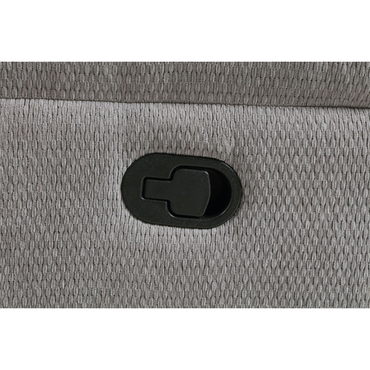  Coaster Furniture Gilson 602553 Chenille Upholstered Glider Recliner Chair - Grey IMAGE 10