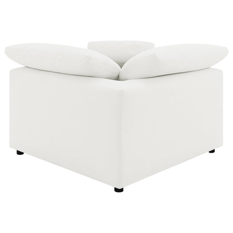  Coaster Furniture Raleigh 551751-SETB 5 pc Boucle Upholstered Modular Sectional - Ivory IMAGE 15