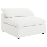  Coaster Furniture Raleigh 551751-SETB 5 pc Boucle Upholstered Modular Sectional - Ivory IMAGE 3
