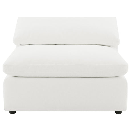  Coaster Furniture Raleigh 551751-SETB 5 pc Boucle Upholstered Modular Sectional - Ivory IMAGE 4