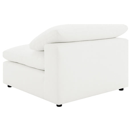  Coaster Furniture Raleigh 551751-SETB 5 pc Boucle Upholstered Modular Sectional - Ivory IMAGE 7