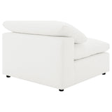  Coaster Furniture Raleigh 551751-SETB 5 pc Boucle Upholstered Modular Sectional - Ivory IMAGE 8