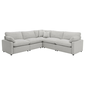 Coaster Furniture Collins 609560P Modular Power Reclining Sectional Sofa Set - Grey IMAGE 1