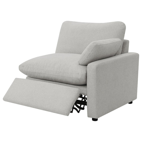  Coaster Furniture Collins 609560P Modular Power Reclining Sectional Sofa Set - Grey IMAGE 12