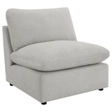  Coaster Furniture Collins 609560P Modular Power Reclining Sectional Sofa Set - Grey IMAGE 5