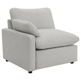  Coaster Furniture Collins 609560P Modular Power Reclining Sectional Sofa Set - Grey IMAGE 9