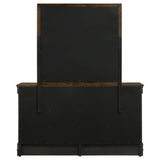  Coaster Furniture Louis Philippe 202413M 6-Drawer Dresser with Mirror - Cappuccino IMAGE 7