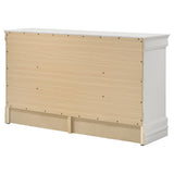  Coaster Furniture Louis Philippe 202443 6-Drawer Dresser - White IMAGE 8