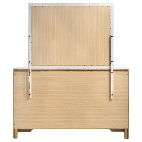  Coaster Furniture Miranda 205113M 7-Drawer Dresser with Mirror - White IMAGE 7