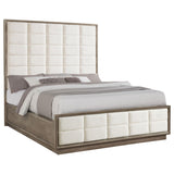  Coaster Furniture Durango 223271KW 80-inch California King Panel Bed - Taupe Oak IMAGE 3