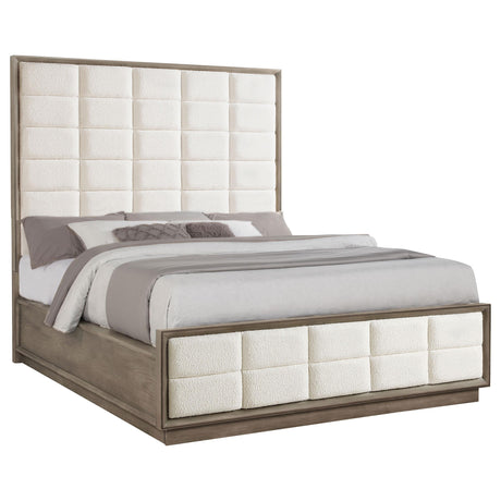  Coaster Furniture Durango 223271KW 80-inch California King Panel Bed - Taupe Oak IMAGE 3