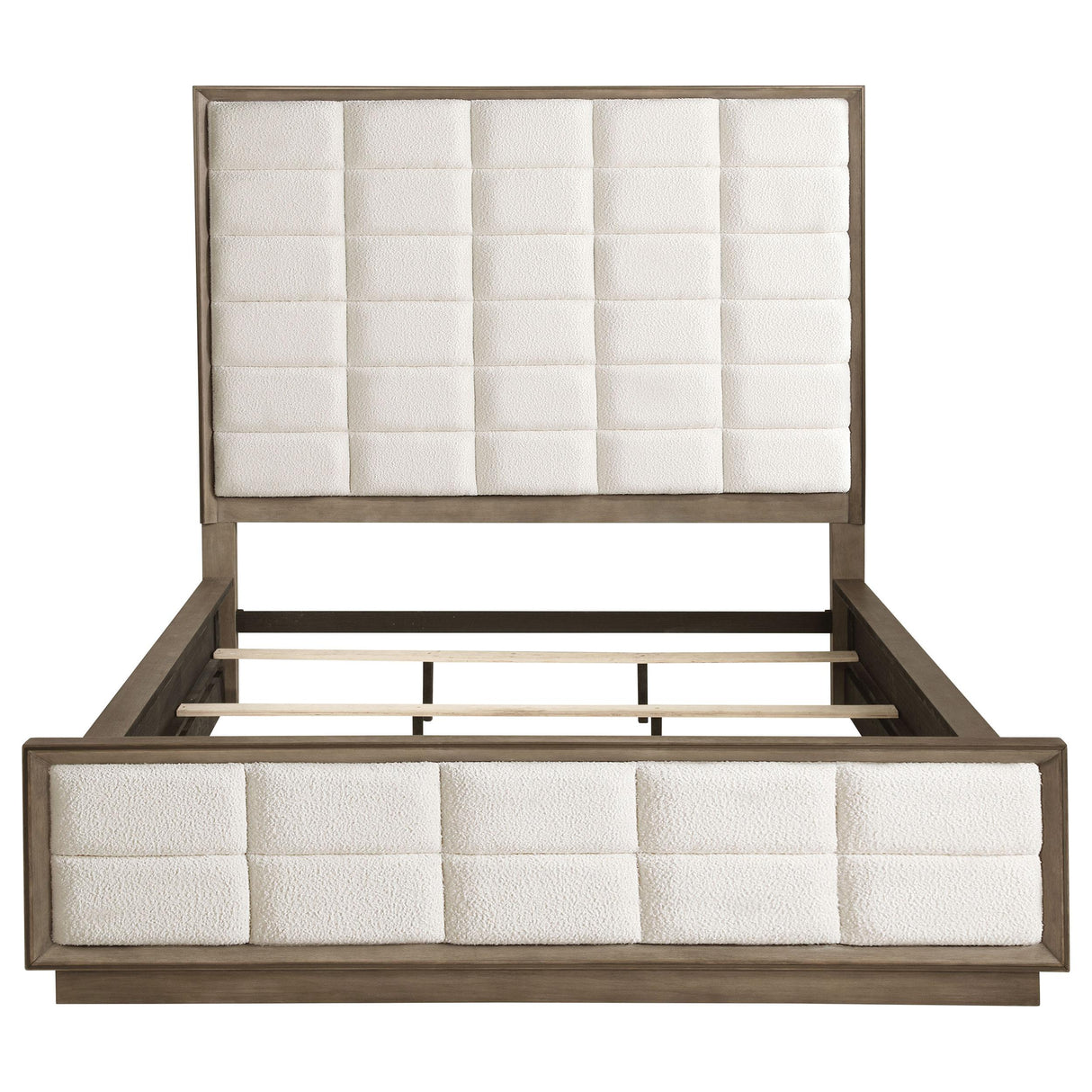  Coaster Furniture Durango 223271KW 80-inch California King Panel Bed - Taupe Oak IMAGE 4