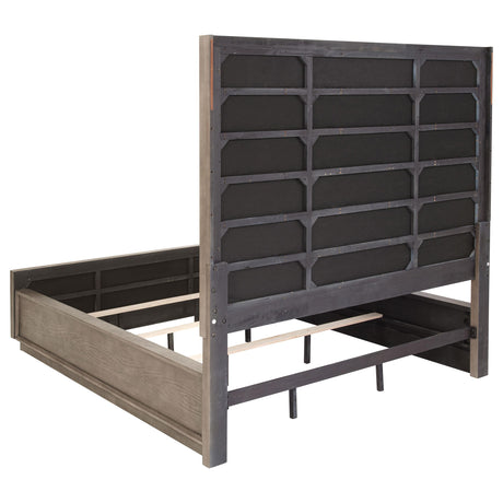  Coaster Furniture Durango 223271KW 80-inch California King Panel Bed - Taupe Oak IMAGE 5