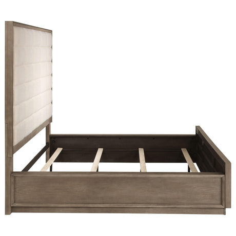  Coaster Furniture Durango 223271KW 80-inch California King Panel Bed - Taupe Oak IMAGE 6