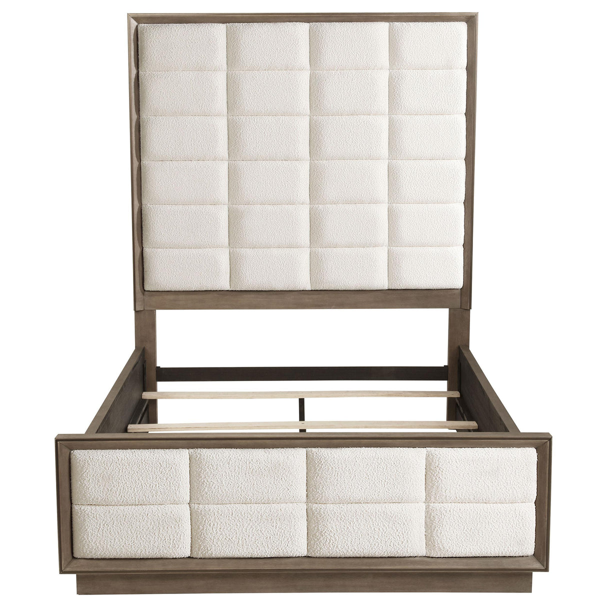  Coaster Furniture Coaster Furniture Durango 223271Q 80-inch Queen Panel Bed - Taupe Oak IMAGE 4