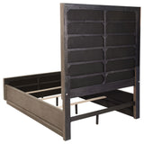  Coaster Furniture Coaster Furniture Durango 223271Q 80-inch Queen Panel Bed - Taupe Oak IMAGE 5