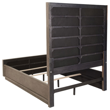  Coaster Furniture Coaster Furniture Durango 223271Q 80-inch Queen Panel Bed - Taupe Oak IMAGE 5