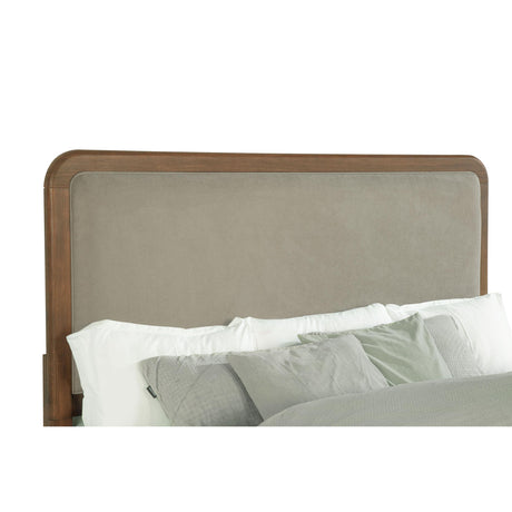  Coaster Furniture Maderia 223321Q 57-inch Upholstered Queen Panel Bed - Walnut IMAGE 6