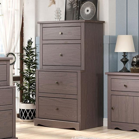  Furniture of America Stavros AM7002GY-C Chest IMAGE 1