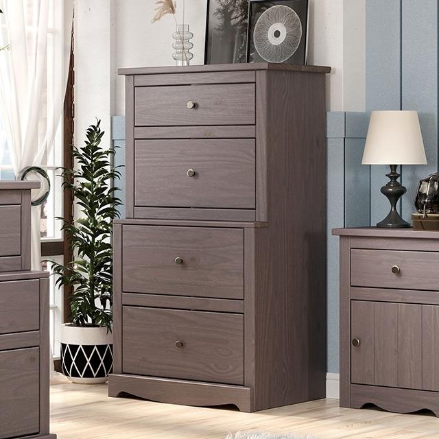  Furniture of America Stavros AM7002GY-C Chest IMAGE 1