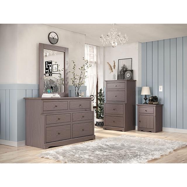  Furniture of America Stavros AM7002GY-D Dresser IMAGE 2