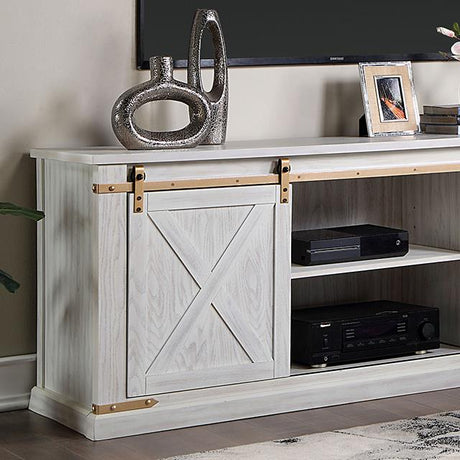  Furniture of America Borrego CM5018WH-TV-72 TV Console IMAGE 1