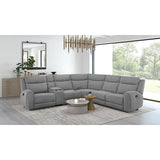  Furniture of America Antonius CM9985GY-M-SECT Motion Sectional IMAGE 2