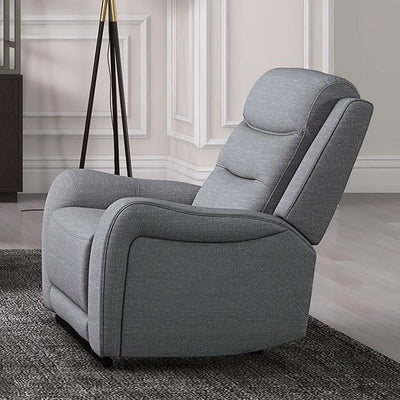  Furniture of America Matthias CM9987GY-CH-M Manual Recliner IMAGE 1