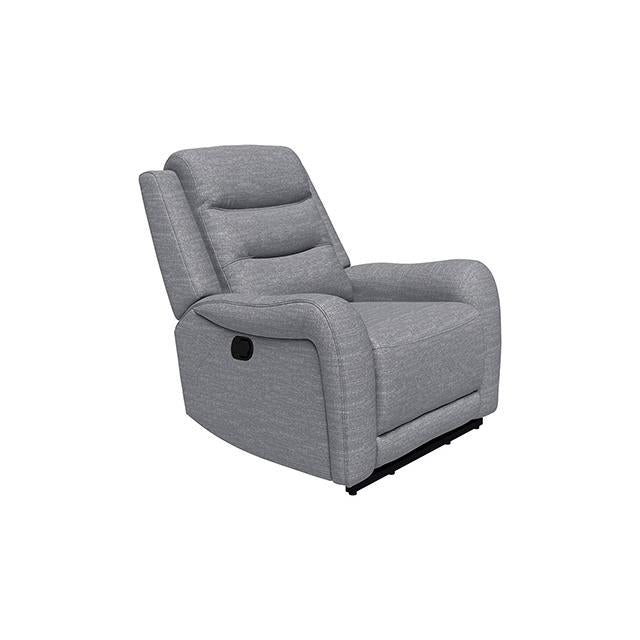  Furniture of America Matthias CM9987GY-CH-M Manual Recliner IMAGE 5