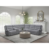  Furniture of America Matthias CM9987GY-M-SECT Motion Sectional IMAGE 2